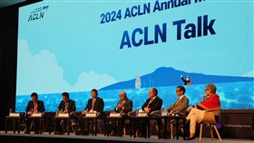 基隆港務分公司總經理高傳凱(右二)受邀與談臺灣郵輪發展優勢及相關優惠措施。（圖／基隆港務分公司提供）