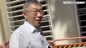 民眾黨主席柯文哲受訪。