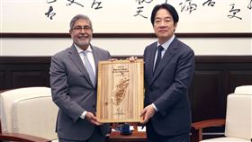 賴清德接見美光科技（圖／總統府提供）