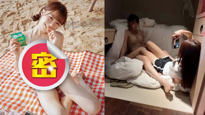 元元新寫真拚裸泳「長腿攝影師」竟是她！