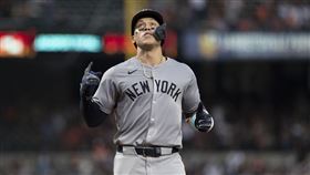 ▲賈吉（Aaron Judge）明星賽前炸裂33轟，追平2022年賽季成績。（圖／美聯社／達志影像）