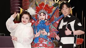 白冰冰跟陽帆邀星二代林宜禾表演。（圖／民視提供）