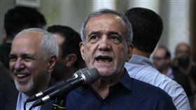 伊朗總統當選人裴澤斯基安（Masoud Pezeshkian）。（圖／美聯社／達志影像）