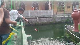 印尼,慶生,生日,忌日,水池,觸電（圖／翻攝Achmad Hussein Syauqi detikJateng）