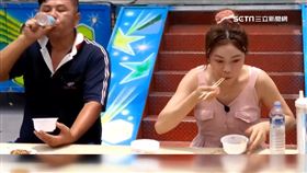 女大胃王狂嗑竹筍飯.20分鐘近15碗清空