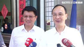 朱立倫致詞時說，最近這兩個禮拜桃園、台南都發生不少事，導致他心情很差；謝龍介則說，民進黨執政是吃蛇配虎血，那個蛇還是飯匙蛇（眼鏡蛇），什麼事情都敢做。