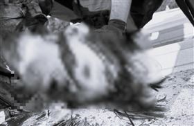 網路上出現疑似被擊斃的槍手照片。（圖／翻攝X畫面）
