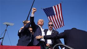 川普 （圖／美聯社／達志影像）