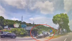 龜山,事故,迴轉,林口,奪命（圖／翻攝畫面）