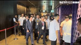 賴清德總統今晚出席藥師公會全聯會，維安神情緊張。（圖／記者簡浩正攝影）