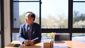 面對超高齡社會來臨，紀金山教授跨出校園，走入社會實踐想像。（圖／記者鄭孟晃攝影）