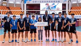 中原男排收下2024年亞瑟士盃排球錦標賽社會男子組冠軍。（圖／亞瑟士提供）