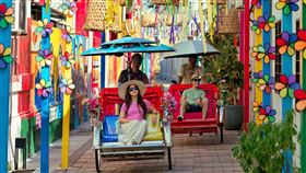 《璀璨大馬回憶錄》檳城體驗在地風情ㄡ（圖／AXN提供）