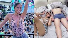 蕾菈、湯宇。（圖／翻攝自蕾菈IG）