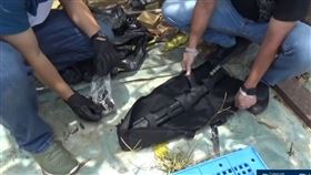 南投藝品商，水里200坪豪宅，軍火庫，警攻堅查扣「2槍200彈」(圖／翻攝畫面)