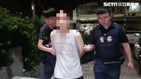 新北1名男子持水果刀砍傷姊姊遭警方逮捕。（圖／翻攝畫面）