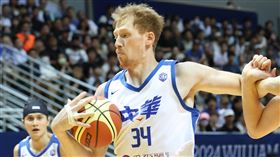 ▲高柏鎧此役攻下22分17籃板。（圖／籃協提供）