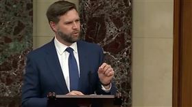 范斯（J.D. Vance）。（圖／翻攝自X @JDVance）