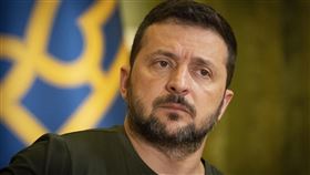 澤倫斯基（Volodymyr Zelenskyy）（圖／美聯社／達志影像）