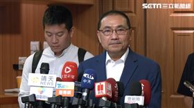 侯友宜出席113年7月份治安會報前受訪。