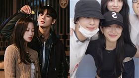 ▲文佳煐、車銀優。（圖／翻攝自微博）