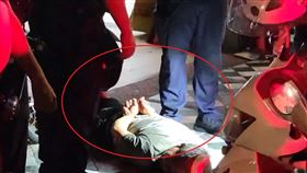 刀傷,雙手,美工刀,菸頭,員警,花蓮