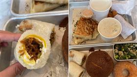 ▲朱宥勳日前到美國演講，特別到紐約體驗台灣人開「Win Son Bakery」早午餐店，認為這就是「精緻化」的範本。（圖／翻攝自朱宥勳臉書）