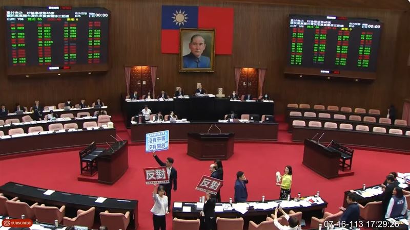 藍白強推！立法院決議「解除赴中禁團令」