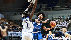 ▲瓊斯盃台灣藍賀博單打莫巴耶。（圖／記者劉彥池攝影）