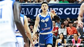 ▲瓊斯盃台灣藍林秉聖組織攻勢。（圖／記者劉彥池攝影）