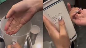 ▲「苦主」現身，表示3杯都已經喝下肚，影片中的飲料是爸爸的。（圖／翻攝自Thread）