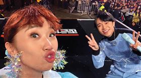 Lulu、青峰。（圖／翻攝自Lulu臉書）