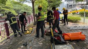 台中,浮屍,外籍女子,身分不明,排水溝（圖／翻攝畫面）