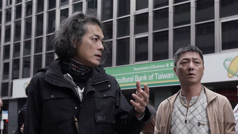 《零日攻擊ZERO DAY》導演羅景壬與視帝藍葦華。（圖／零日文創提供）