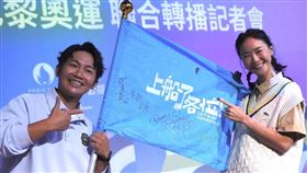 蔡昌憲與鍾瑶（圖／記者趙于瑩攝）