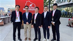 國民黨觀選團出席2024共和黨黨代表大會。(圖/國民黨提供)