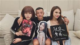 《破浪男女》吳慷仁、導演楊雅喆、小A辣。（圖／台北双喜電影提供）