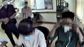 北市聯醫出事了！照服員驚爆院內吸毒　「鼻孔留白色粉末」被抓包。（圖／翻攝畫面）