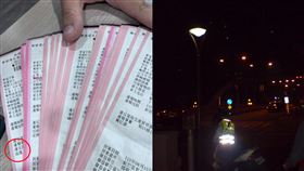 男子在網路上控訴無故遭警方開出25張罰單，但是PO出的罰單露餡了。 （圖／翻攝自爆料公社二社）