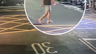 噴漆性侵童幼兒園　餐廳老闆：不後悔！