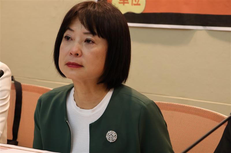 民進黨立委林月琴談藍營拋出的兩輪投票。（圖／林月琴辦公室提供）