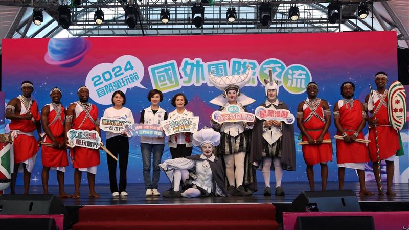 宜蘭童玩節　蒲隆地演出無形文化資產鼓舞