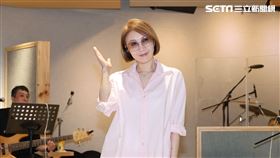 李翊君為演出練團。（圖／記者鄭孟晃攝影）