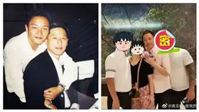傳唐鶴德新歡是「史先生」，網怒起底公開正面照。（圖／翻攝自新浪娛樂、若浮雲沒有煙花園總有花微博）