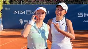 詹詠然、張帥。（圖／翻攝自詹詠然臉書）