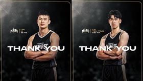 林勵、劉彥廷合約期滿離隊。（圖／臺北台新戰神提供）