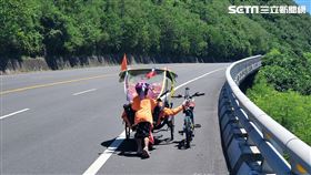 長愛家園育幼院,院童,志工,互推,單車,環島（圖／長愛家園育幼院提供）