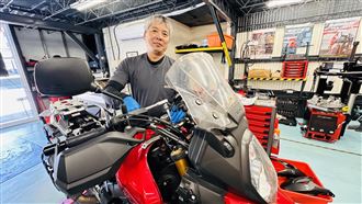 勞動部助勞工開創斜槓人生 他優退後轉行車業老闆築夢