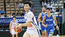 ▲瓊斯盃台灣白隊傅友。（圖／中華籃協提供）