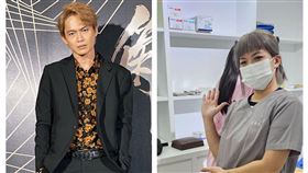 黃鐙輝跟萁萁夫妻倆一家五口最近換房。（圖／翻攝臉書、蔡維歆攝）